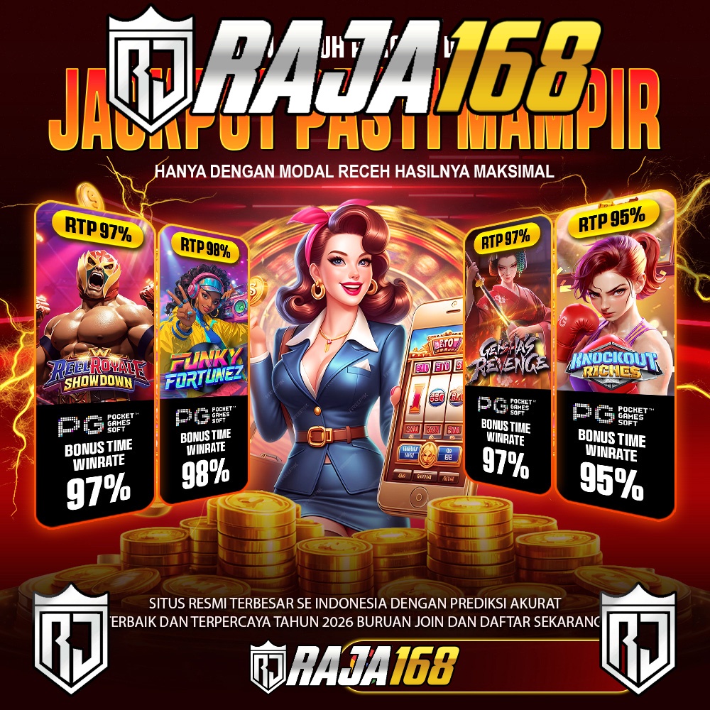 banner RAJA168 X Vivis Dogs: Portal Game Online Bernuansa Transformasi Digital Indonesia Modern